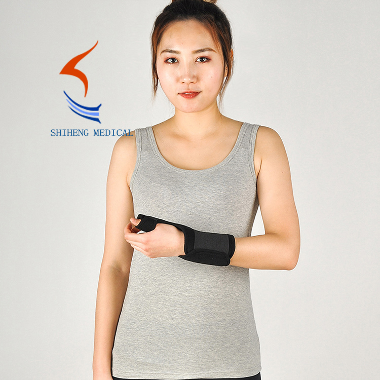 Wrist fixation band with thumb