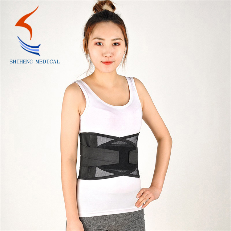 Breathable waist support belt